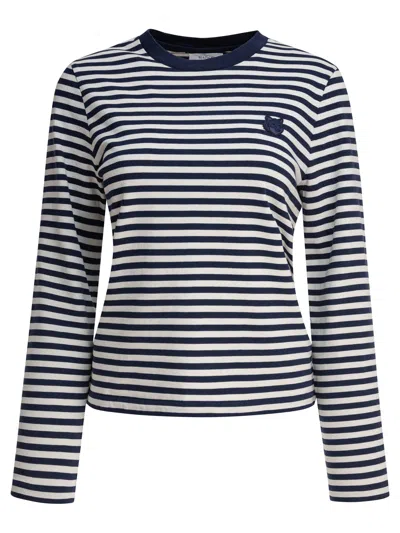 Maison Kitsuné T-shirts Blue