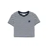 Maison Kitsuné T-shirts And Polos Blue In Multicolor