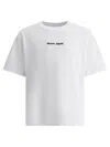 Maison Kitsuné Maison Kitsune Line Handwriting Oversized T-shirt In White