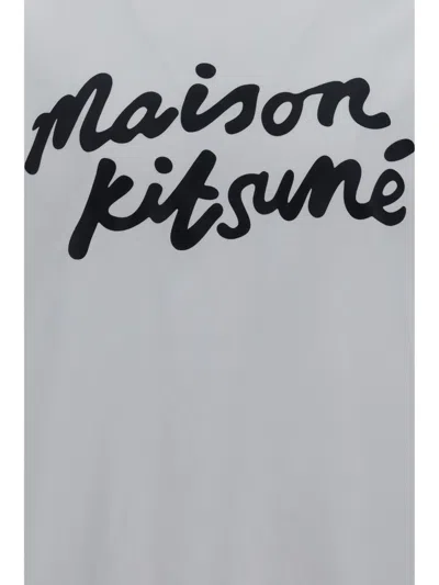 Maison Kitsuné T-shirts In White/black