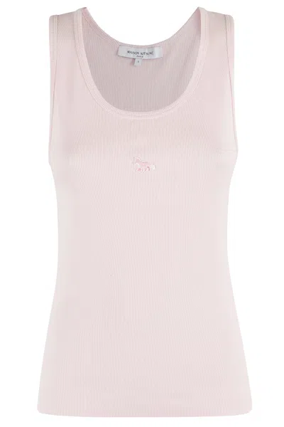 Maison Kitsuné Tank Top In Rosewater