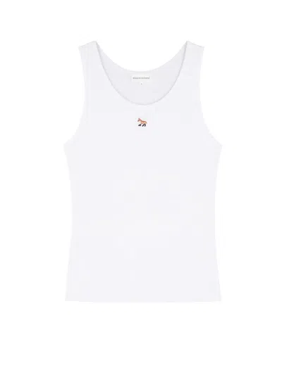 Maison Kitsuné Tank Top In White