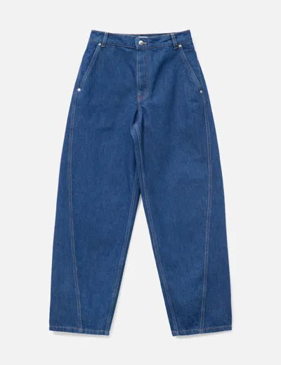 Maison Kitsuné Tapered Jeans In Blue
