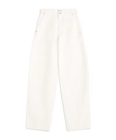 Maison Kitsuné Tapered Jeans In Gray