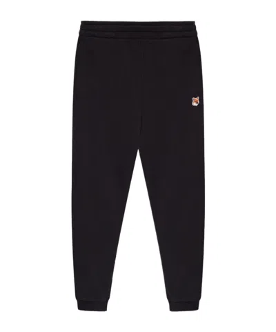 Maison Kitsuné Tapered Track Pants In Black