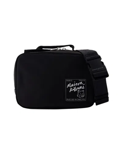 Maison Kitsuné The Traveller Belt Bag - Maison Kitsune - Synthetic - Black