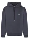 Maison Kitsuné Hooded Sweatshirt In Black