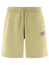 Maison Kitsuné Maison Kitsune Bold Fox Head Patch Drawstring Shorts