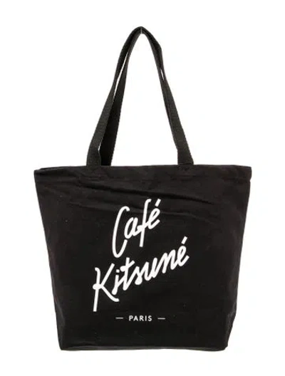 Pre-owned Maison Kitsuné Tote W/ Tags In Black
