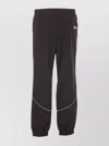 Maison Kitsuné Track Pants With Button Detail And Pockets