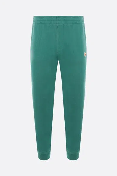 Maison Kitsuné Maison Kitsune' Trousers In Green