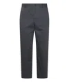 Maison Kitsuné Trousers In Grey