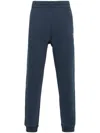 Maison Kitsuné Navy Fox Head Regular Sweatpants In Ink Blue