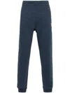 Maison Kitsuné Navy Fox Head Regular Sweatpants In Ink Blue