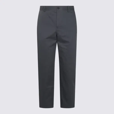 MAISON KITSUNÉ TROUSERS SLATE GREY