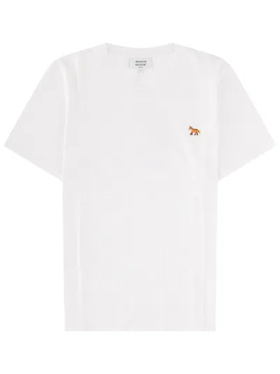 Maison Kitsuné T-shirt "dreaming Fox" In White