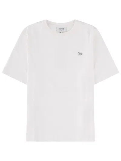 Maison Kitsuné T-shirt "baby Fox" In White