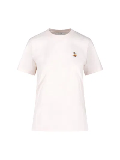 Maison Kitsuné Dreaming Fox Regular T-shirt In White