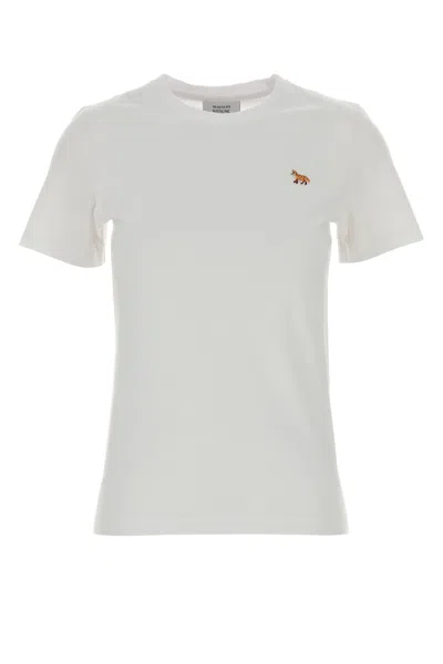 Maison Kitsuné White Cotton T-shirt