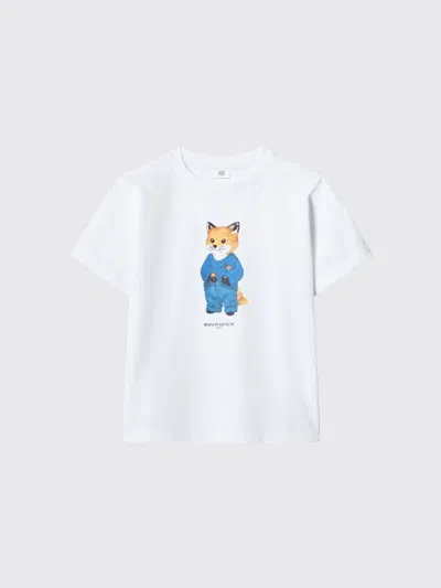 Maison Kitsuné T-shirt  Kids Color White