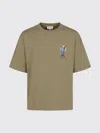Maison Kitsuné T-shirt Men  In Green