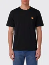 Maison Kitsuné Tシャツ  メンズ カラー ブラック In Black