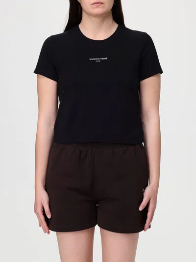 Maison Kitsuné T-shirt Woman  In Black