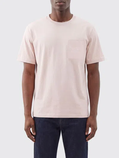 Maison Kitsuné Maison Kitsun&eacute; T-shirt Men  In Pink