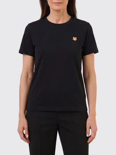 Maison Kitsuné Tシャツ  レディース カラー ブラック In Black