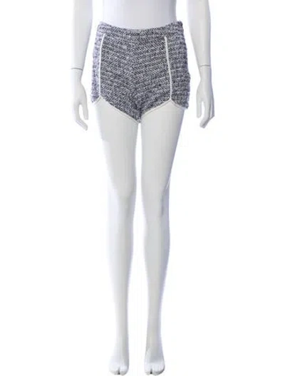 Pre-owned Maison Kitsuné Tweed Pattern Mini Shorts