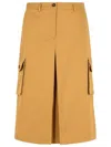 MAISON KITSUNÉ MAISON KITSUNÉ UTILITY CARGO SKIRT