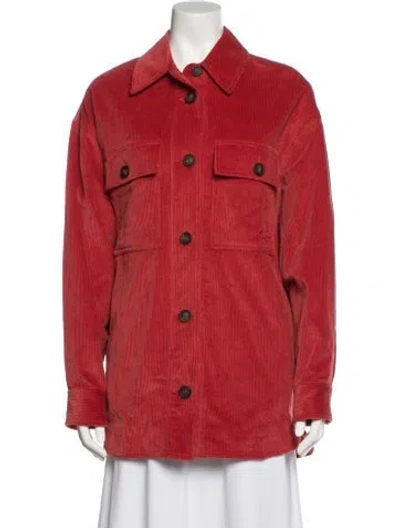 Pre-owned Maison Kitsuné Utility Jacket In Red