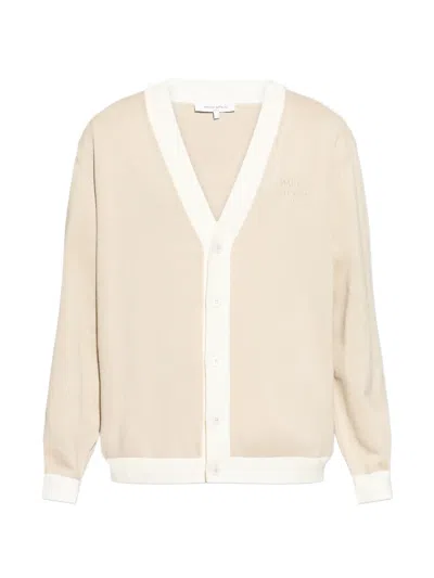 Maison Kitsuné V-neck Buttoned Cardigan In Neutral