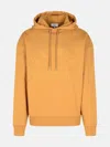 Maison Kitsuné 'varsity' Beige Cotton Sweatshirt In Beige
