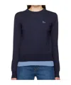MAISON KITSUNÉ W BABY FOX PATCH REGULAR JUMPER