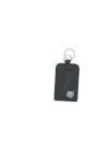 Maison Kitsuné Black Leather Card Holder In Black