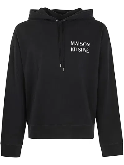 MAISON KITSUNÉ MAISON KITSUNÉ WATERFALL OVERSIZED HOODIE CLOTHING