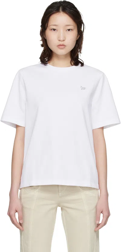 Maison Kitsuné White Baby Fox Comfort T-shirt