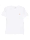 Maison Kitsuné Maison Kitsune' Baby Fox Cotton T-shirt In White