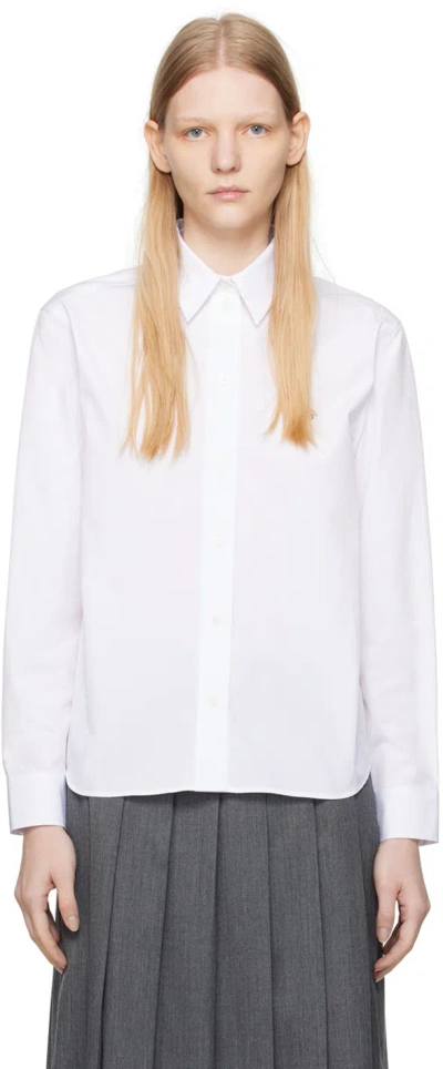 Maison Kitsuné White Baby Fox Shirt