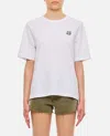 Maison Kitsuné Bold Fox Head Patch Comfort T-shirt In White