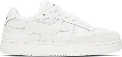 Maison Kitsuné White Chiru Sneakers