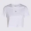 MAISON KITSUNÉ WHITE COTTON T-SHIRT
