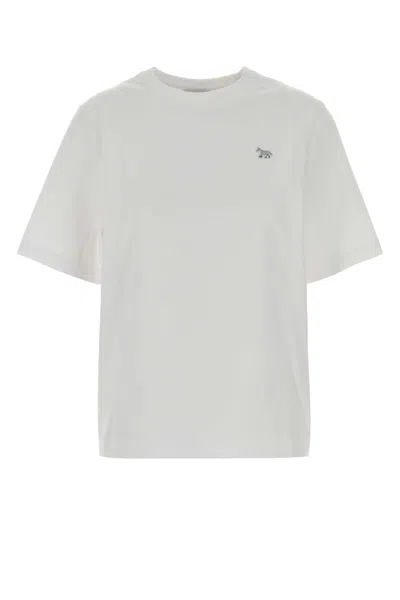 Maison Kitsuné Maison Kitsune Baby Fox Comfort Tee-shirt In White