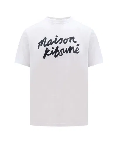 MAISON KITSUNÉ MAISON KITSUNÉ WHITE COTTON T-SHIRT