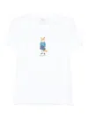 Maison Kitsuné White Dressed Fox Cotton T-shirt In Multi