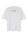 Maison Kitsuné Maison Kitsune Line Handwriting Oversized T-shirt In White