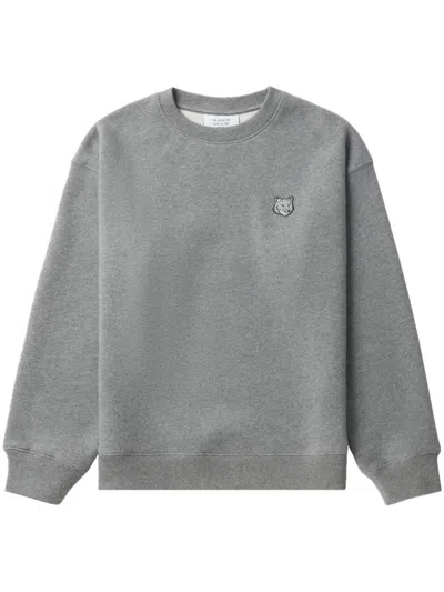 MAISON KITSUNÉ WOLF PATCH SWEATSHIRT