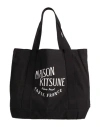Maison Kitsuné Woman Handbag Black Size - Cotton