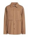 Maison Kitsuné Woman Jacket Camel Size M Cotton